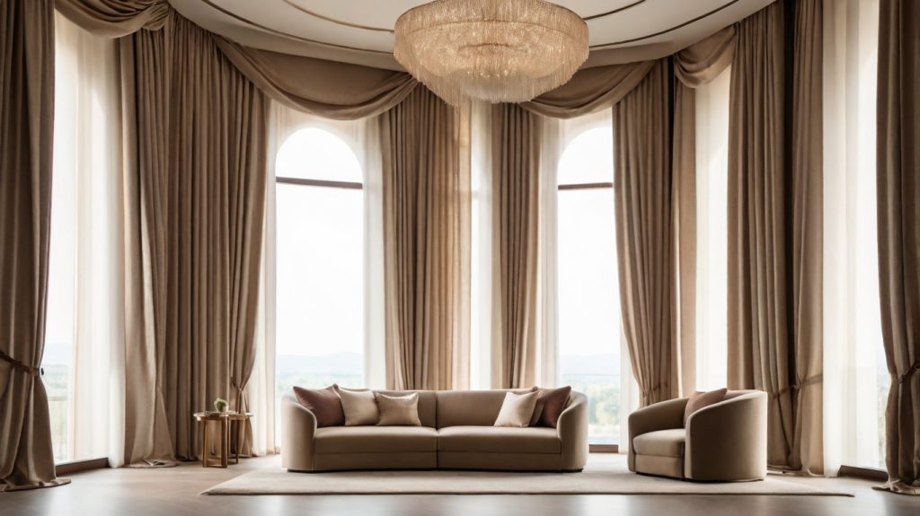 Elegantne hotelske zavjese